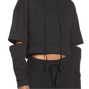 Alo Yoga Cut-Out Sleeve Hoodie